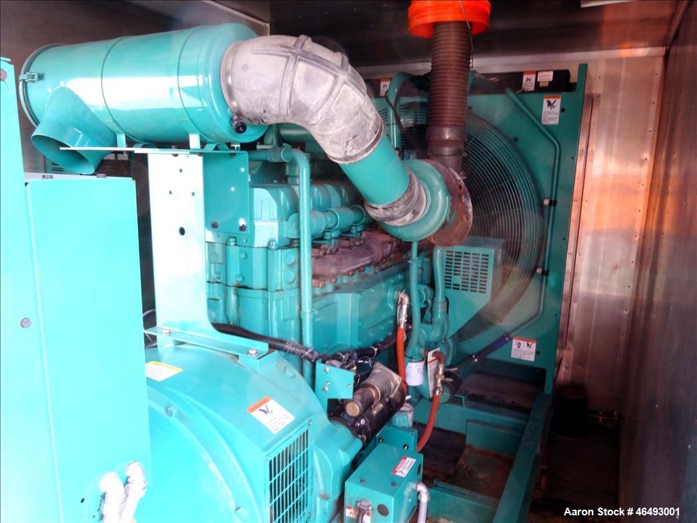 Used Cummins 500kW diesel generator model DFED. Cummins KTA19-G4 engine