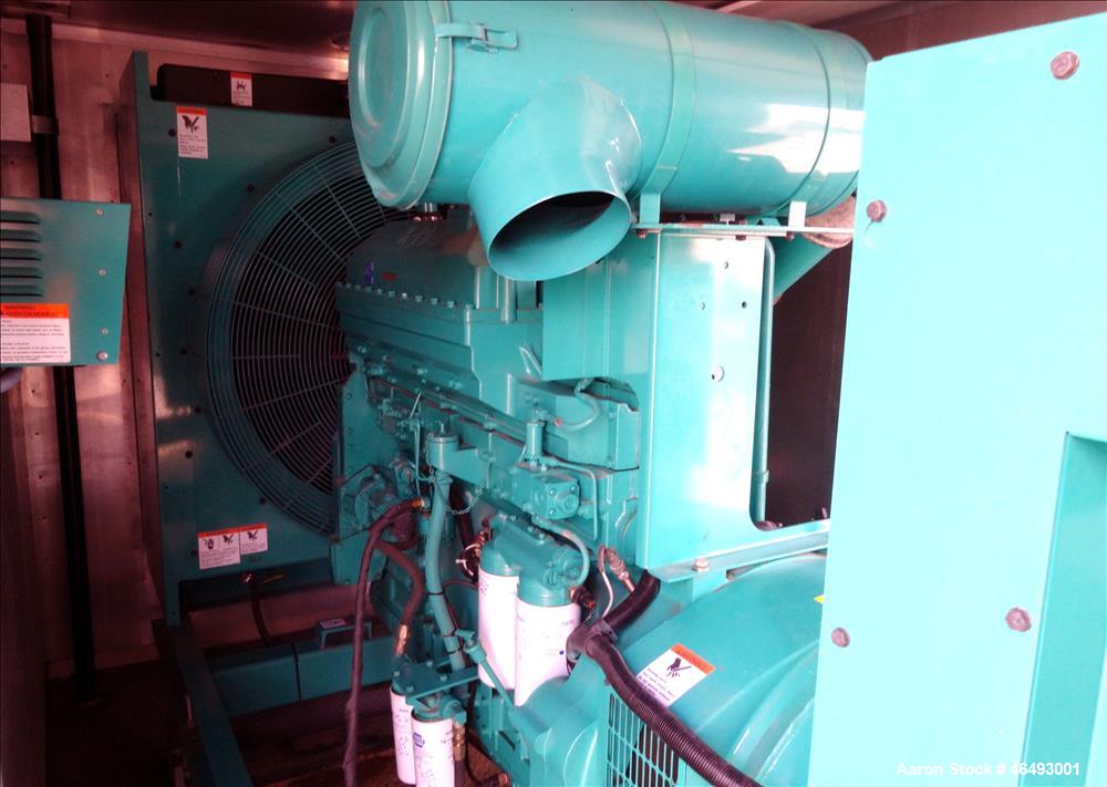 Used Cummins 500kW diesel generator model DFED. Cummins KTA19-G4 engine