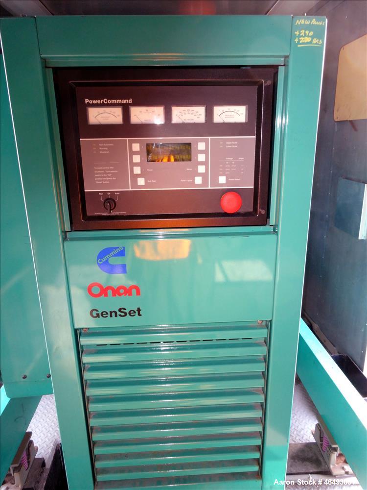 Used Cummins 500kW diesel generator model DFED. Cummins KTA19-G4 engine
