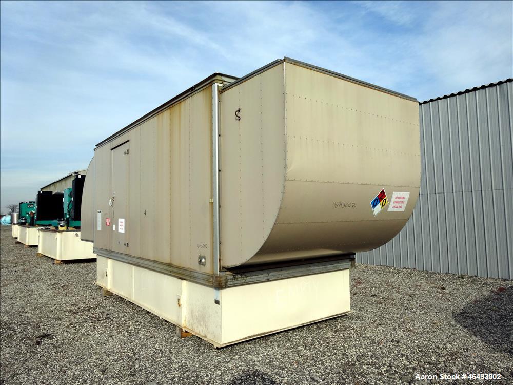 Used Cummins 500 kW diesel generator model DFED. Cummins KTA19-G4 engine