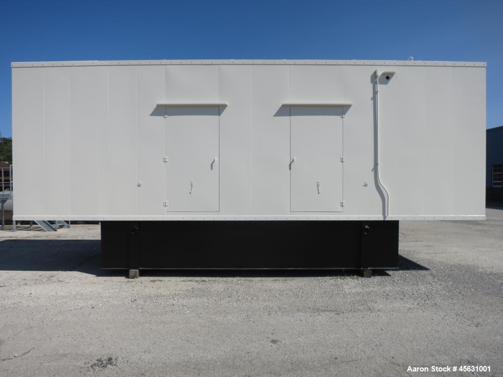 Used Cummins 500kW standby (455 kW prime) diesel generator set, model DFED-4486