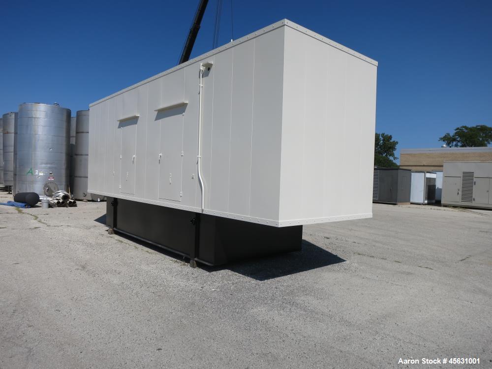 Used Cummins 500kW standby (455 kW prime) diesel generator set, model DFED-4486