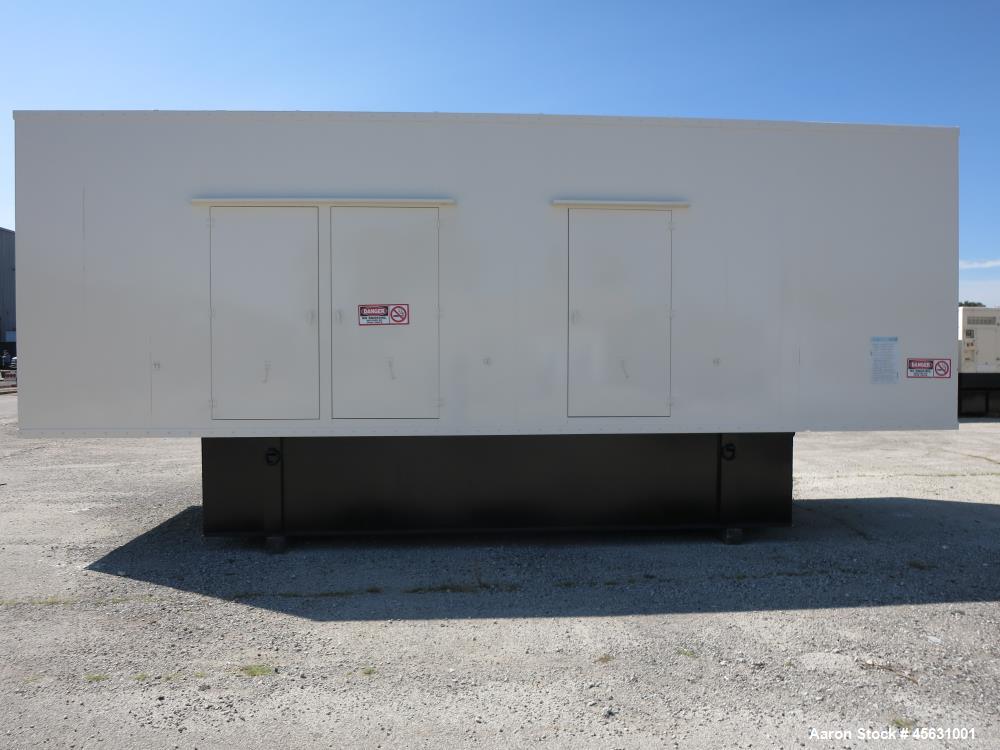 Used Cummins 500kW standby (455 kW prime) diesel generator set, model DFED-4486