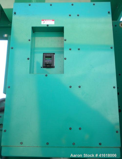 Used Cummins 500kW Diesel Generator Set, Model DFED-5557354, serial# E020373680. Cummins KTA19-G4 diesel engine, 6 cylinder, 755 hp at 1800 RPM, serial# 37203389. 3/60/277/480V. Main-line circuit bre...