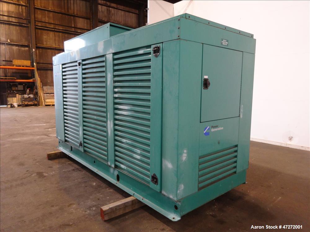 Used Cummins 500 kW diesel generator set, model DFED. Cummins KTA19-G4 engine