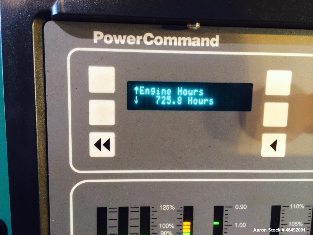 Used Cummins 400 kW diesel generator model DFEH. Cummins QSX15-G9 engine