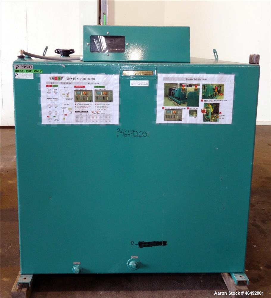 Used Cummins 400 kW diesel generator model DFEH. Cummins QSX15-G9 engine