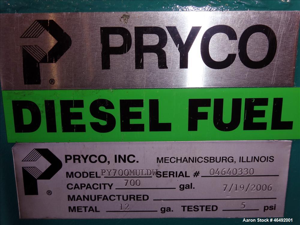 Used Cummins 400 kW diesel generator model DFEH. Cummins QSX15-G9 engine