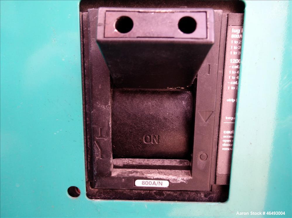 Used Cummins 500kW diesel generator, model DFEK. Cummins QSX15-G9 engine.