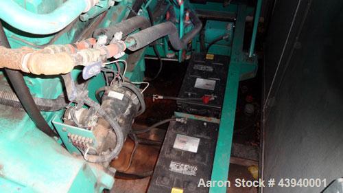 Used Cummins 600 kW Standby Diesel Generator Set, Model DFGB-3379821