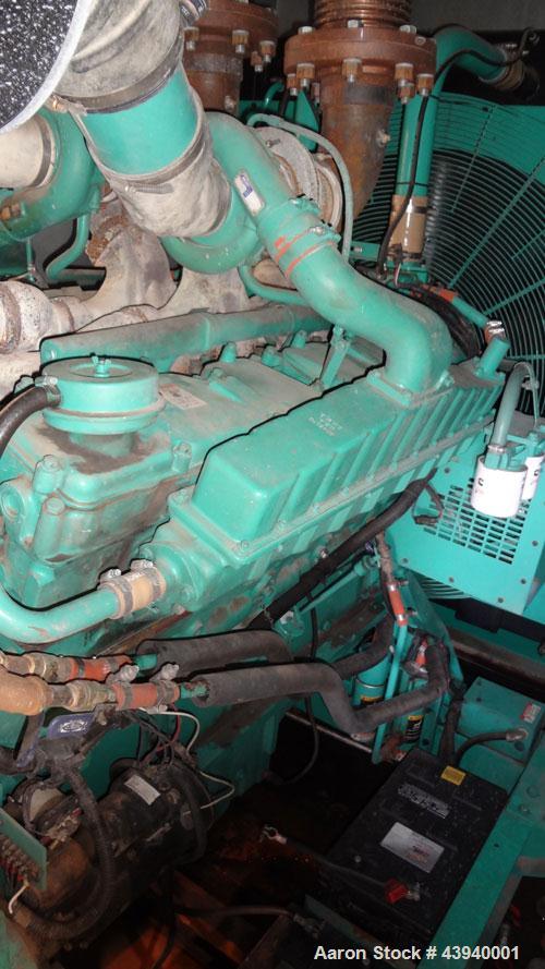 Used Cummins 600 kW Standby Diesel Generator Set, Model DFGB-3379821