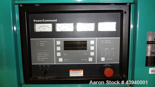 Used Cummins 600 kW Standby Diesel Generator Set, Model DFGB-3379821