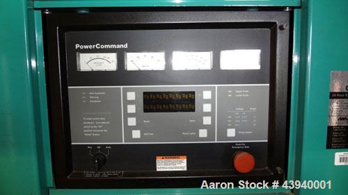 Used- Cummins 600 kW Standby Diesel Generator Set, Model DFGB-3379821