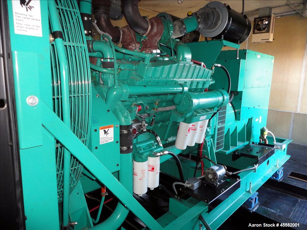 Used Cummins 600 kW Standby Diesel Generator Set