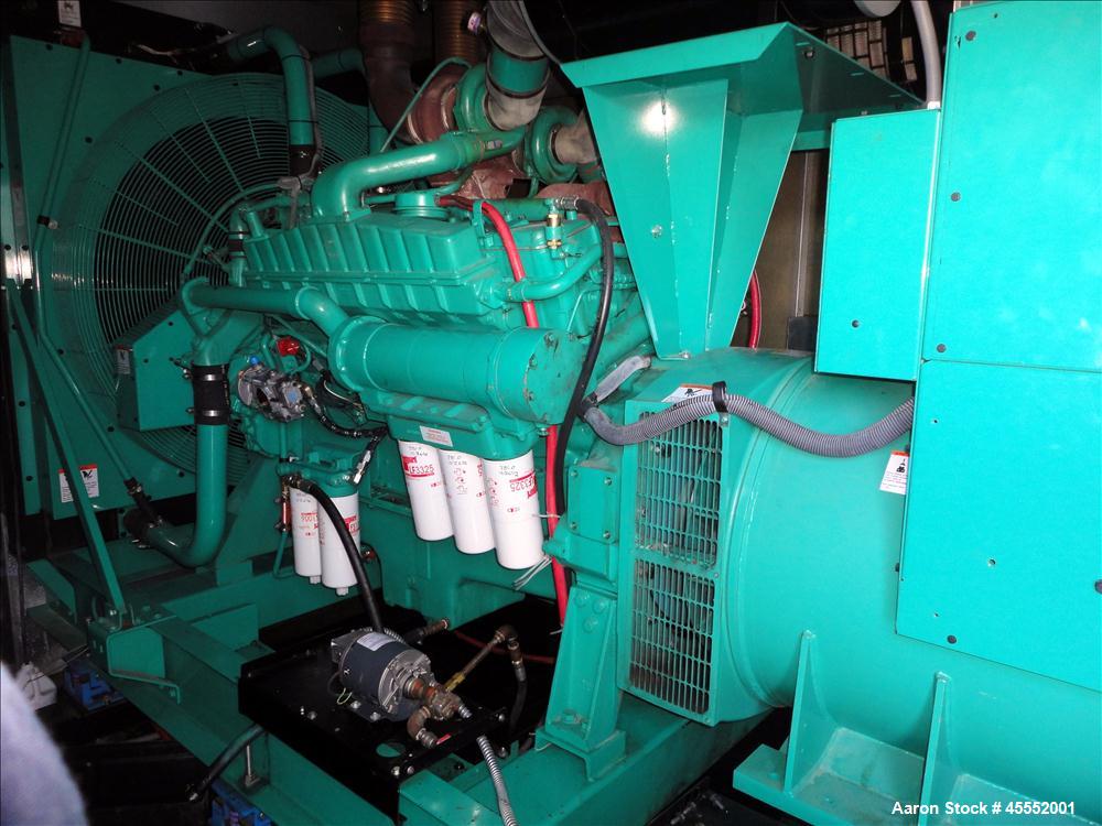 Used Cummins 600 kW Standby Diesel Generator Set