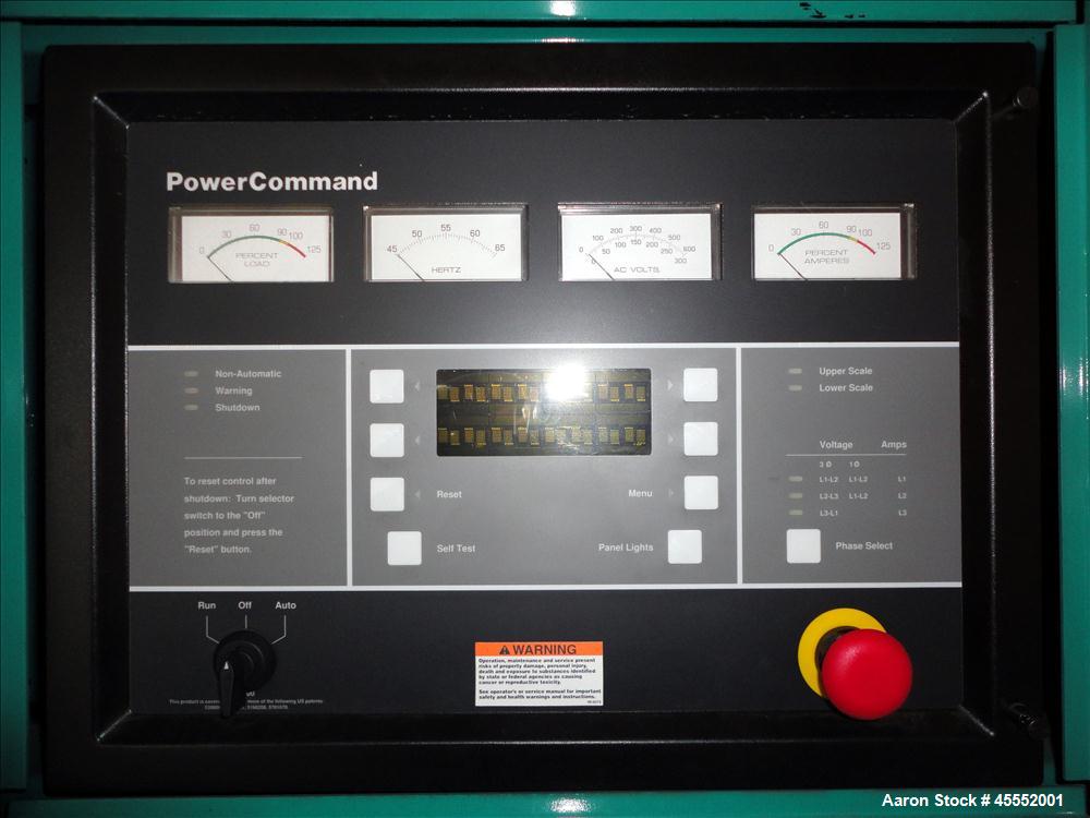 Used Cummins 600 kW Standby Diesel Generator Set