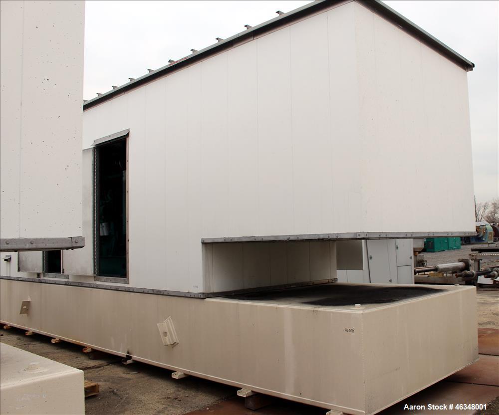 Used Cummins 600 kW diesel generator, model DFGB. Cummins VTA-28-G5 engine.