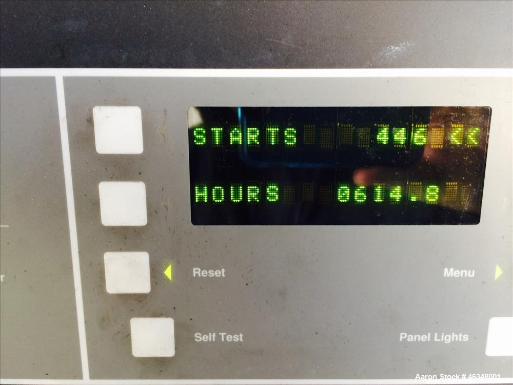 Used Cummins 600 kW diesel generator, model DFGB. Cummins VTA-28-G5 engine.