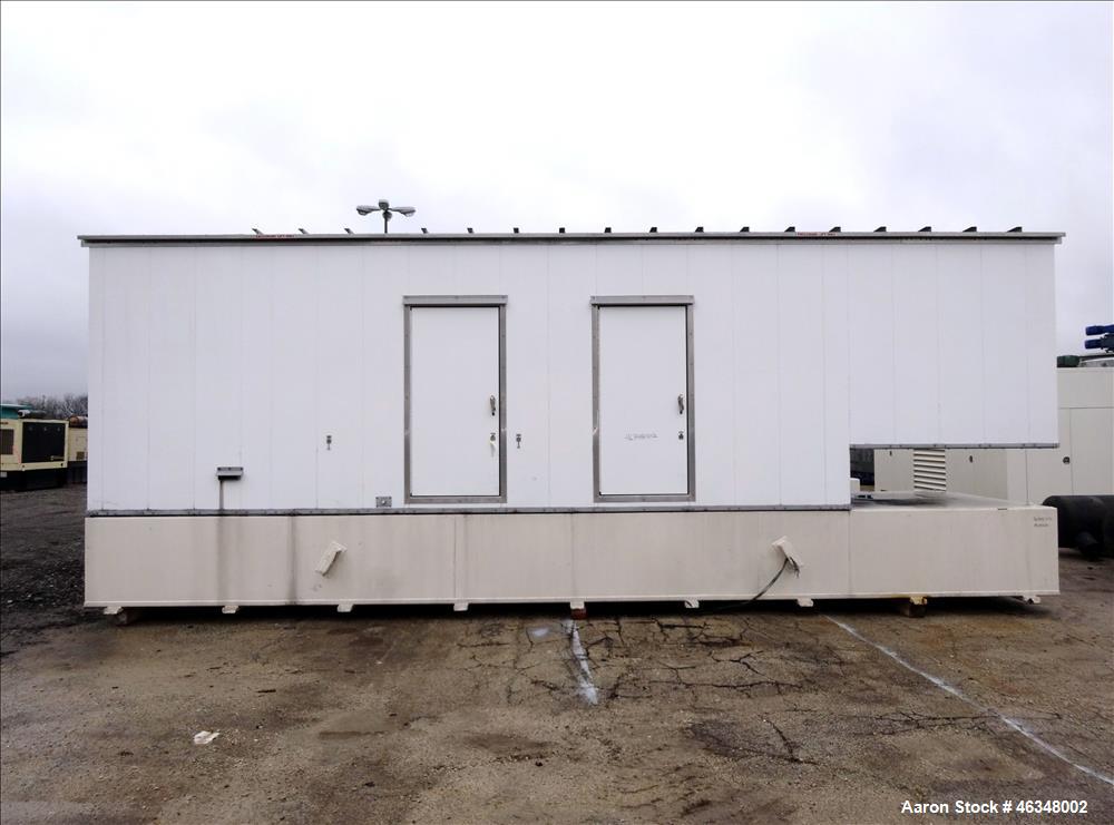 Used Cummins 600 kW diesel generator, model DFGB. Cummins VTA-28-G5 engine.