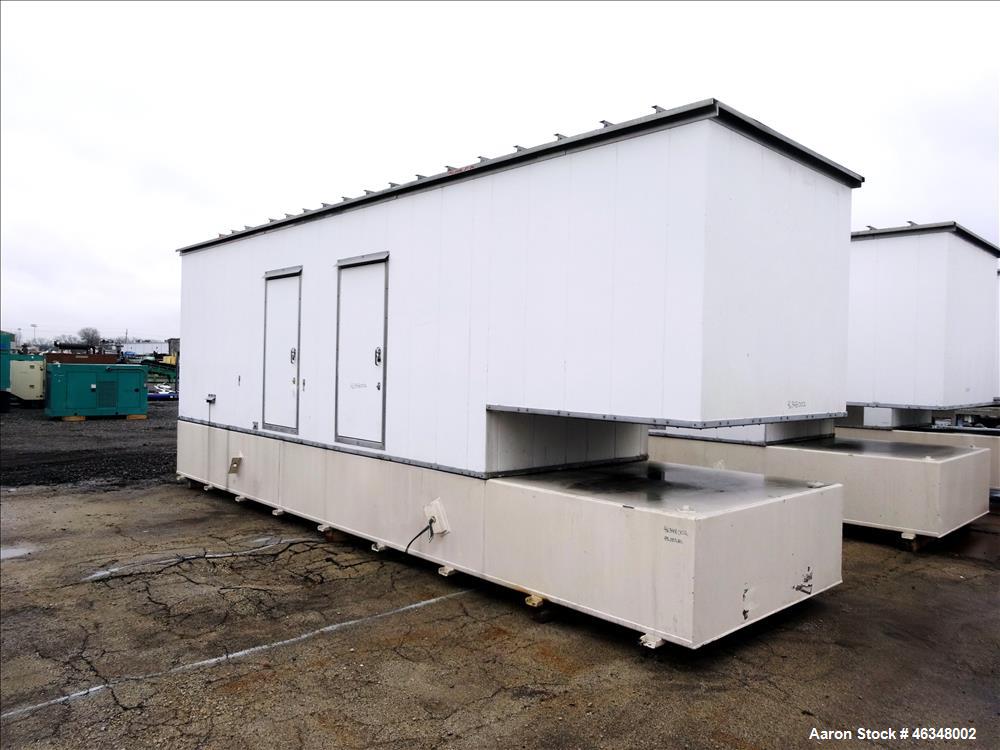 Used Cummins 600 kW diesel generator, model DFGB. Cummins VTA-28-G5 engine.