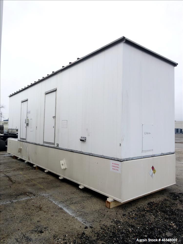 Used Cummins 600 kW diesel generator, model DFGB. Cummins VTA-28-G5 engine.