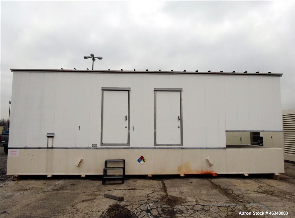 Used Cummins 600 kW diesel generator, model DFGB. Cummins VTA-28-G5 engine.