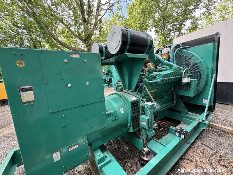 Used Cummins 600 kW Standby (545 kW prime) Diesel Generator - Model DFGB