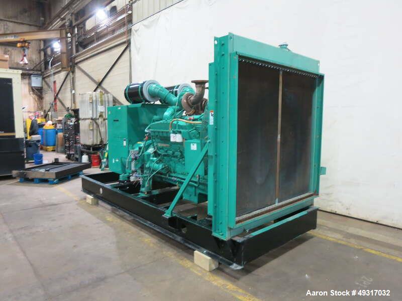 Used Cummins 600 kW Standby (545 kW prime) Diesel Generator Set - Model DFGB