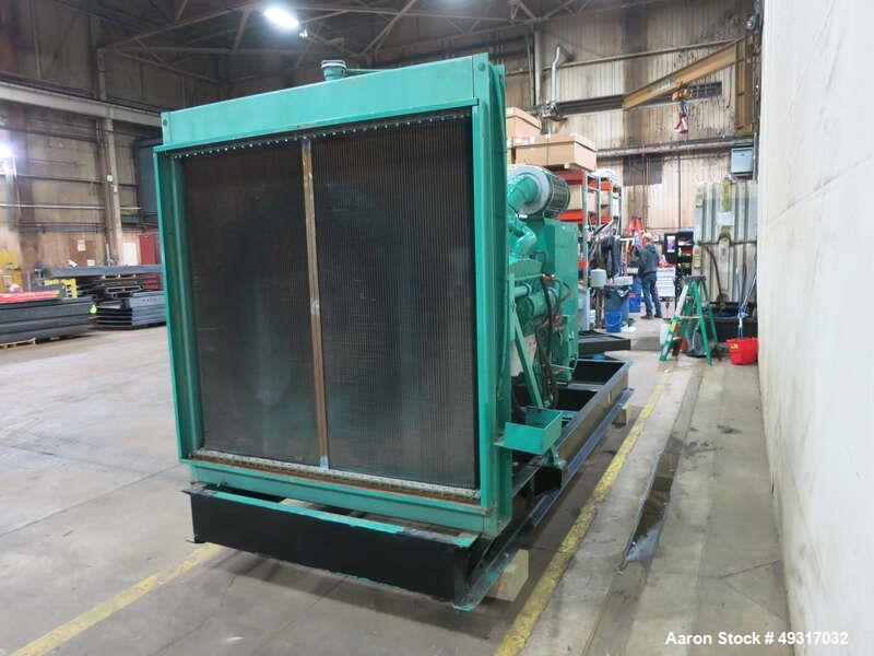 Used Cummins 600 kW Standby (545 kW prime) Diesel Generator Set - Model DFGB
