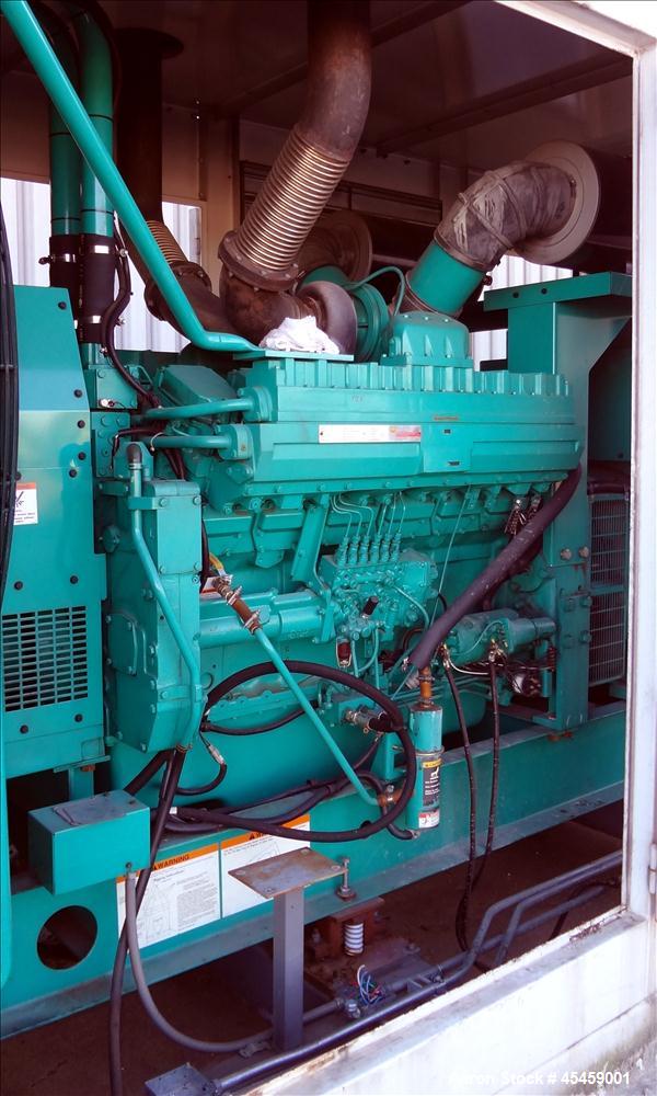 Used Cummins 750 kW Standby Diesel Generator Set, Model DFHA-3389752