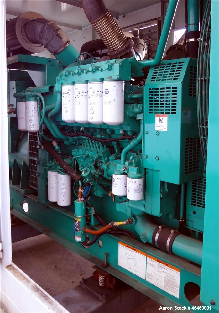 Used Cummins 750 kW Standby Diesel Generator Set, Model DFHA-3389752