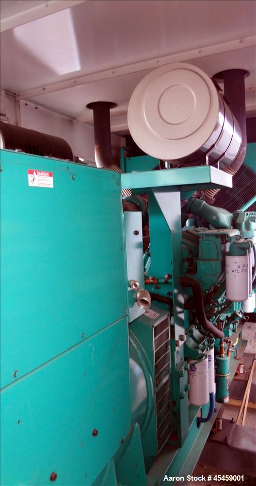 Used Cummins 750 kW Standby Diesel Generator Set, Model DFHA-3389752