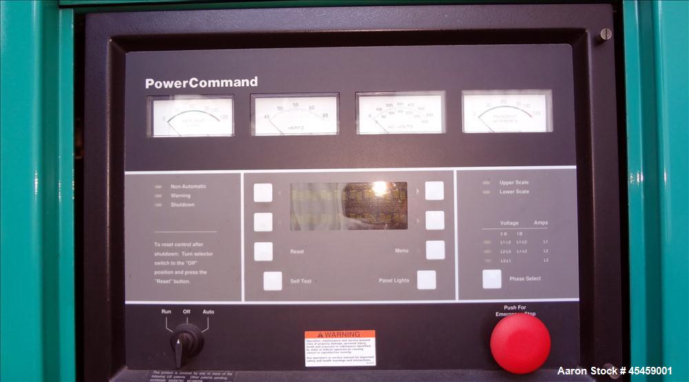 Used Cummins 750 kW Standby Diesel Generator Set, Model DFHA-3389752