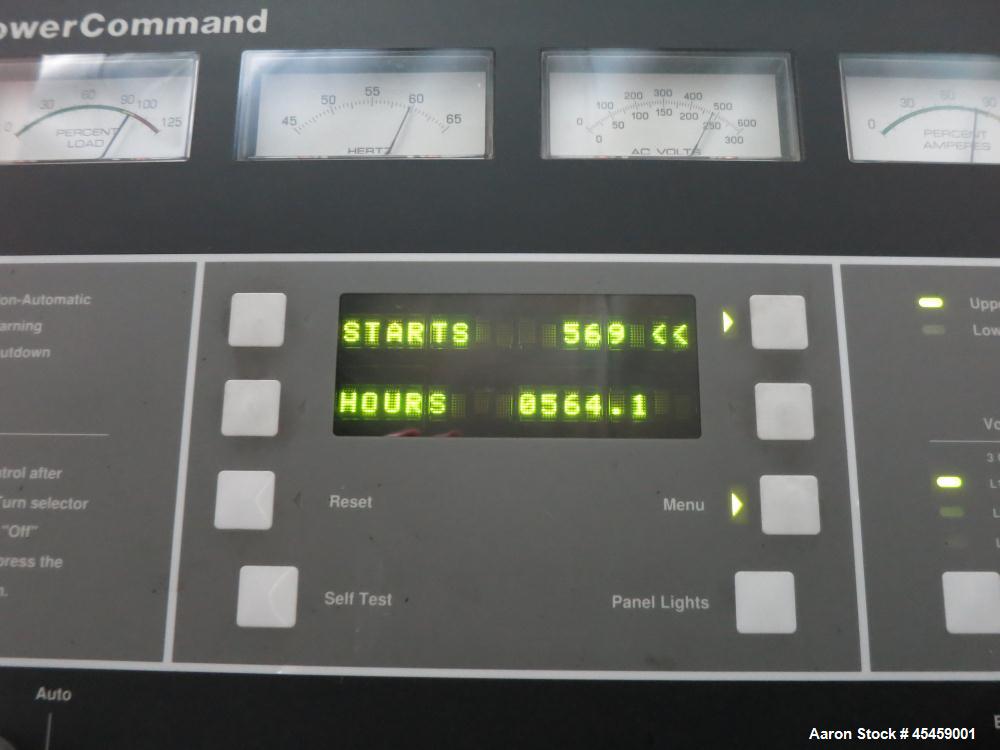 Used Cummins 750 kW Standby Diesel Generator Set, Model DFHA-3389752