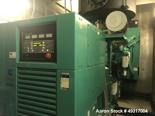 Used Cummins 1,000 KW Diesel Generator Set