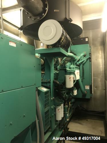 Used Cummins 1,000 KW Diesel Generator Set