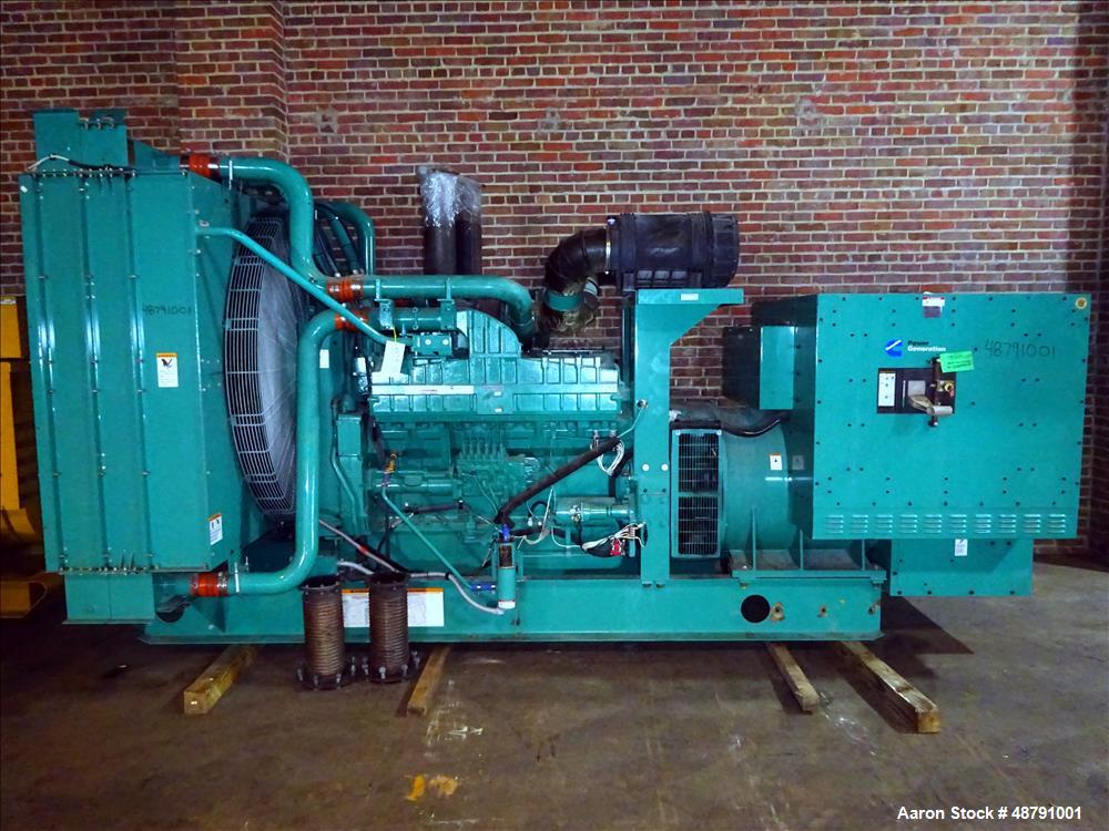 Used Cummins 1000 kW Standby Diesel Generator