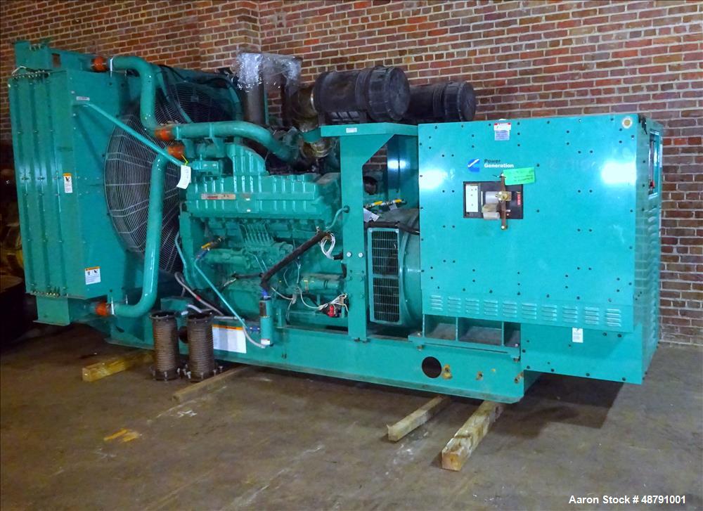Used Cummins 1000 kW Standby Diesel Generator