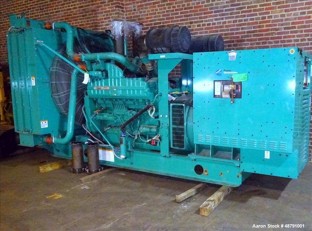 Used Cummins 1000 kW Standby Diesel Generator