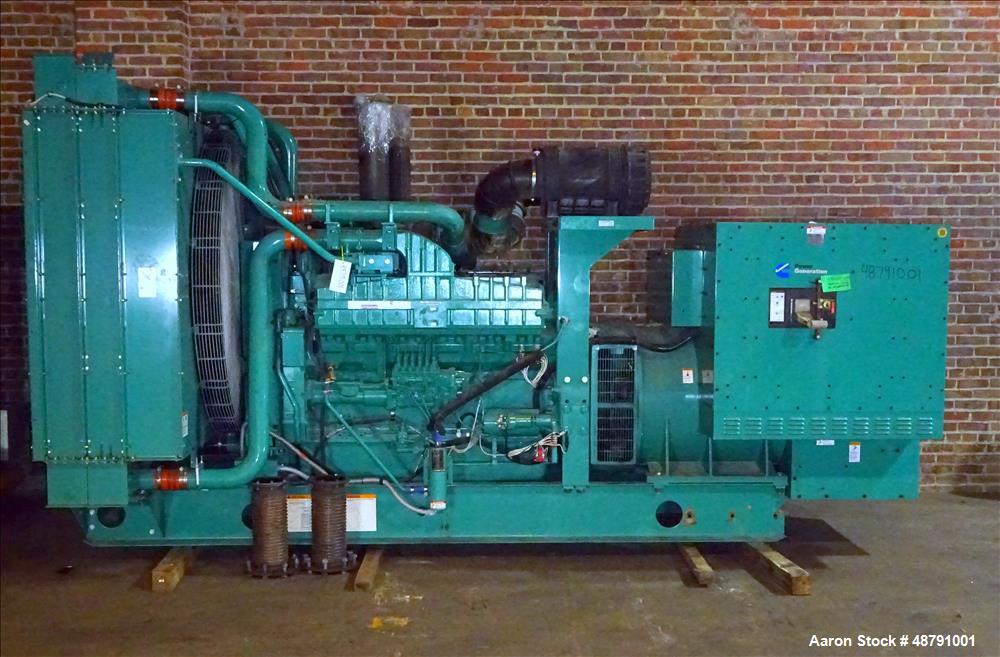 Used Cummins 1000 kW Standby Diesel Generator
