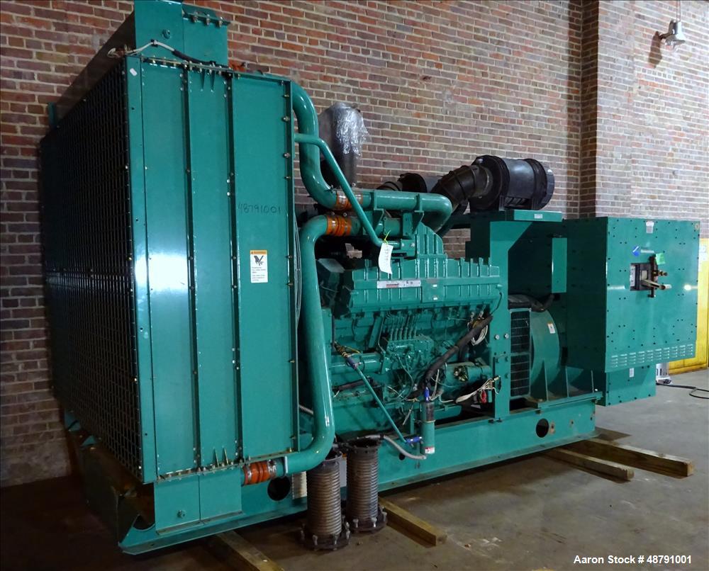 Used Cummins 1000 kW Standby Diesel Generator