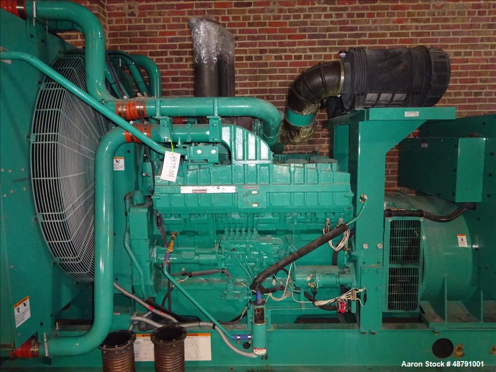 Used Cummins 1000 kW Standby Diesel Generator