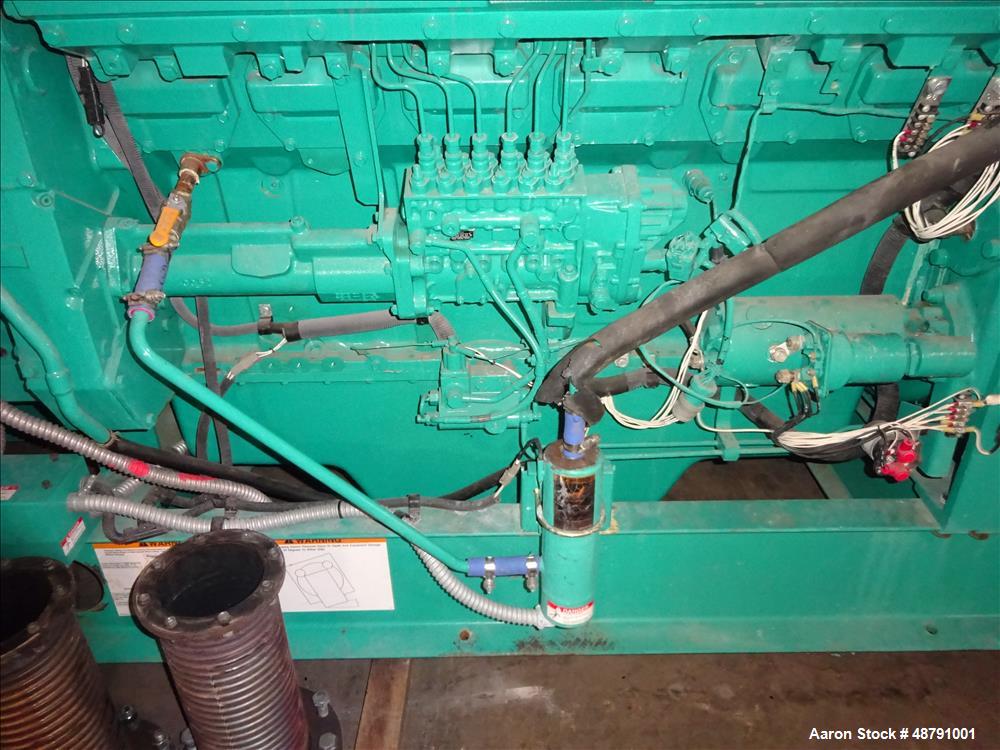 Used Cummins 1000 kW Standby Diesel Generator