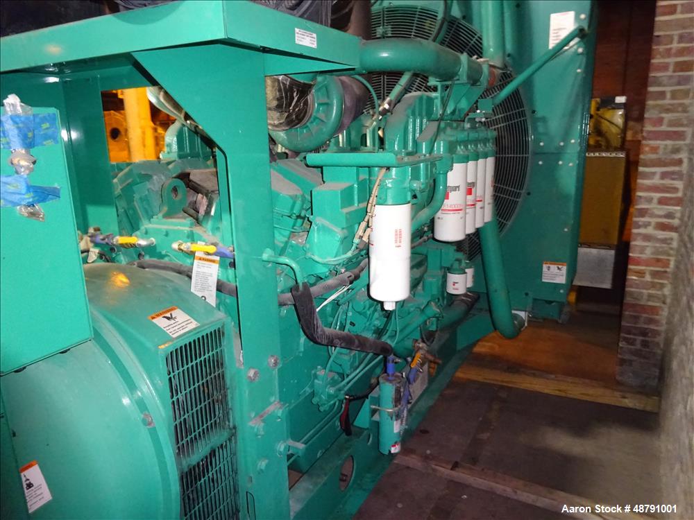 Used Cummins 1000 kW Standby Diesel Generator