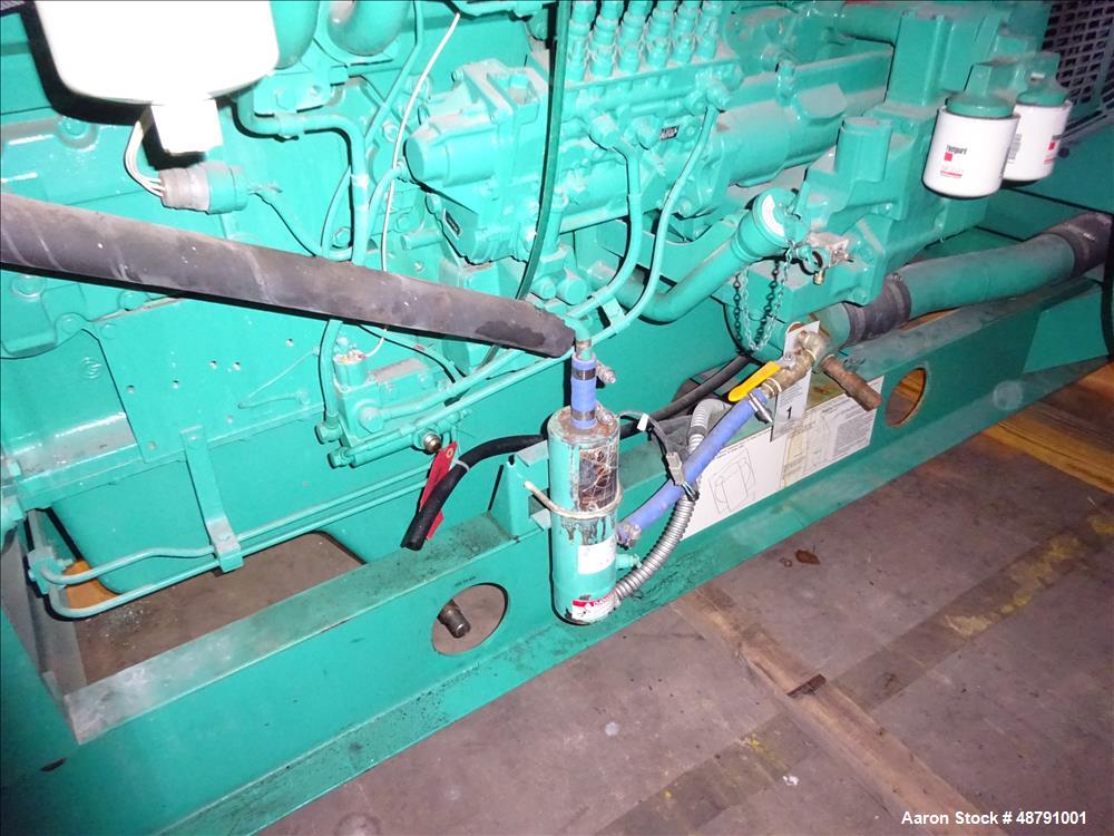Used Cummins 1000 kW Standby Diesel Generator