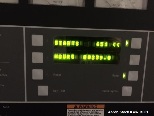 Used Cummins 1000 kW Standby Diesel Generator