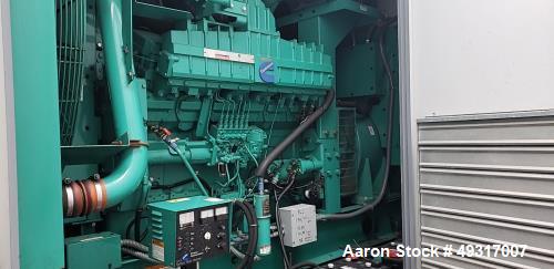 Used Cummins DFHD 1000 kW Standby (900 kW prime) Diesel Generator Set
