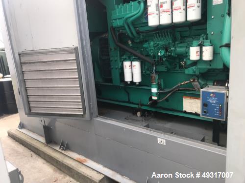 Used Cummins DFHD 1000 kW Standby (900 kW prime) Diesel Generator Set