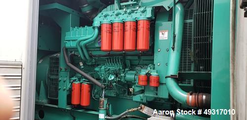 Used Cummins DFHD 1000 kW Standby (900 kW prime) Diesel Generator Set