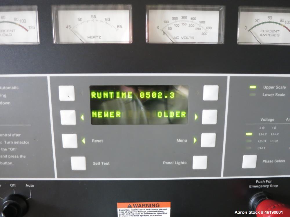 Used Cummins 1000 kW Standby (900 kW prime) Diesel Generator Set